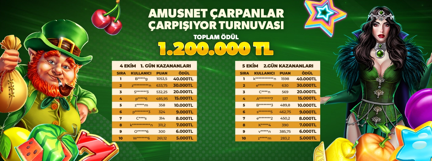 çarpanlar çarpışıyor 4 5 ekim kazananlar